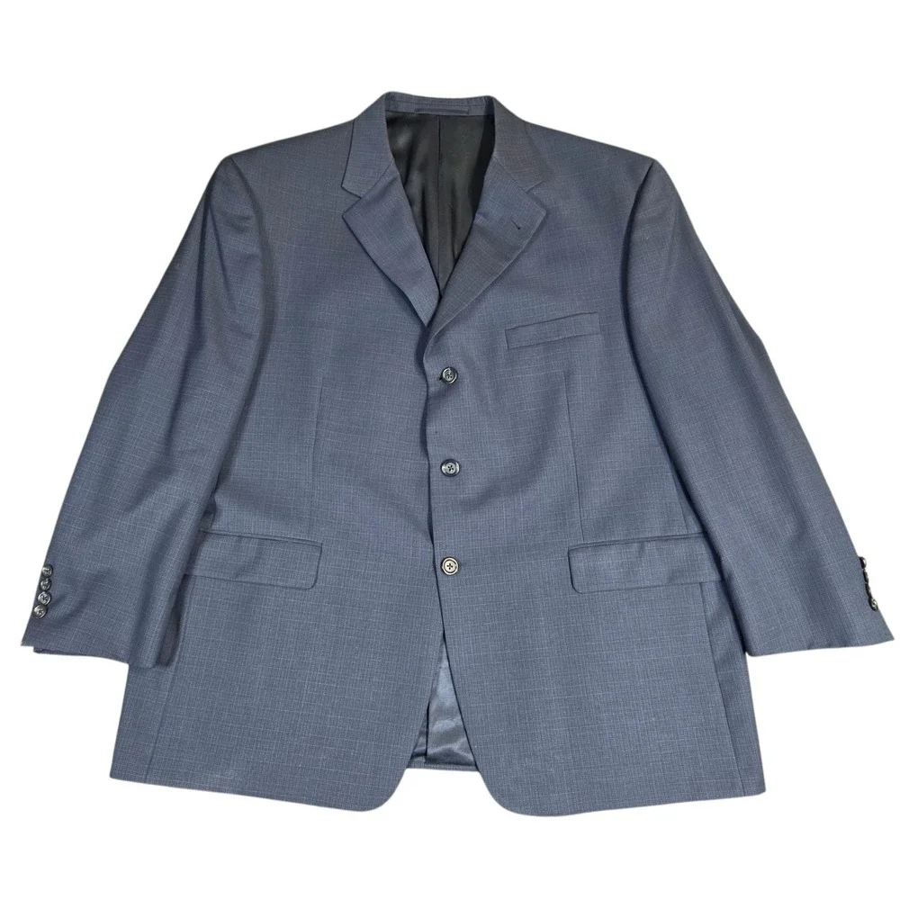 Burberry London Kensington Wool Mens Blazer Jacket Sport Coat 46 SHT See Details